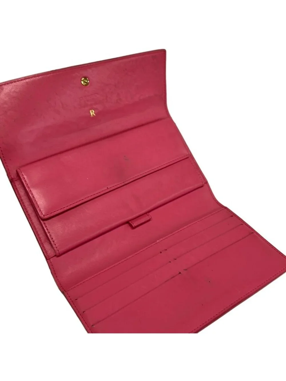 Louis Vuitton Wallet Monogram Vernis Porto Tresor International Flamboise
